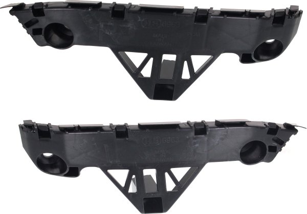 Front Bumper Retainer Pair/Set for Mazda Mazda 3 2010-2012, Right (Passenger) and Left (Driver), Hatchback, 2.3L Engine, Plastic Material, Replacement
