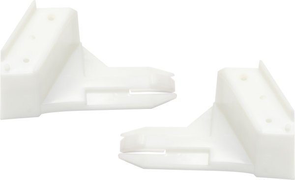 Front Bumper Support Pair/Set for 2008-2017 Mitsubishi Lancer, Right (Passenger) and Left (Driver) Side, Replacement