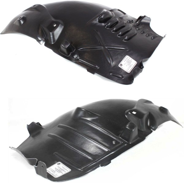Front Fender Liner for Mercedes S-Class 2003-2006 Right (Passenger) & Left (Driver), Front Section, AWD - Replacement Pair/Set