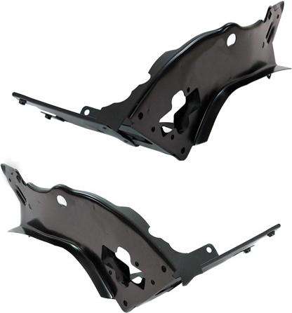 Radiator Support Pair/Set for Mercedes-Benz E-Class, Lower Outer, Right (Passenger) and Left (Driver), Suitable for 2003-2009 Models, Replacement