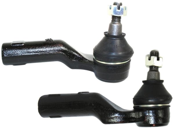 Front Tie Rod Pair/Set for Mazda Mazda 3 (2004-2013) and Mazda 5 (2006-2017), Right (Passenger) and Left (Driver), Outer, Replacement