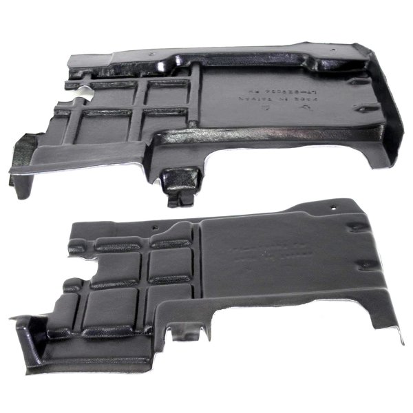 Engine Splash Shield Pair/Set for Mercedes-Benz C-Class 1998-2003, Under Cover Replacement, Right (Passenger) and Left (Driver)