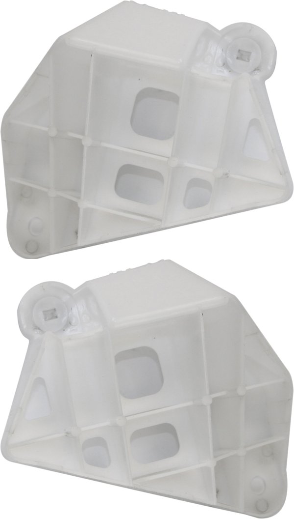Rear Bumper Bracket Pair/Set for Mazda Mazda 6 2009-2013, Right (Passenger) and Left (Driver), Plastic Replacement
