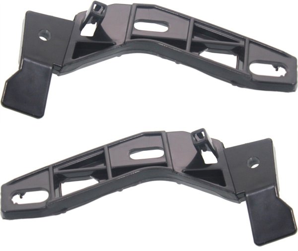 Front Bumper Bracket Pair/Set for 2009-2014 Nissan Maxima, Right (Passenger) and Left (Driver) Side No.2, Replacement