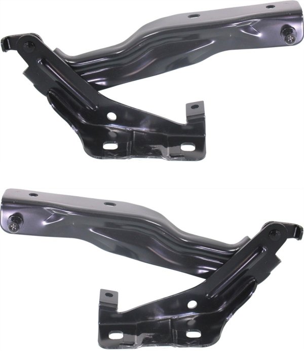 Hood Hinge Pair/Set for Nissan Maxima 2009-2014, Right (Passenger) and Left (Driver) Side Replacement