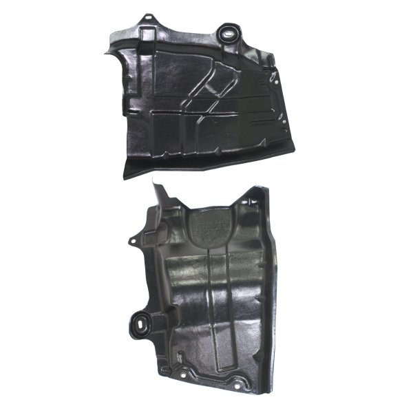 Engine Splash Shield Pair/Set for Nissan Quest 2004-2009 Right (Passenger) and Left (Driver) Side, Under Cover, Replacement