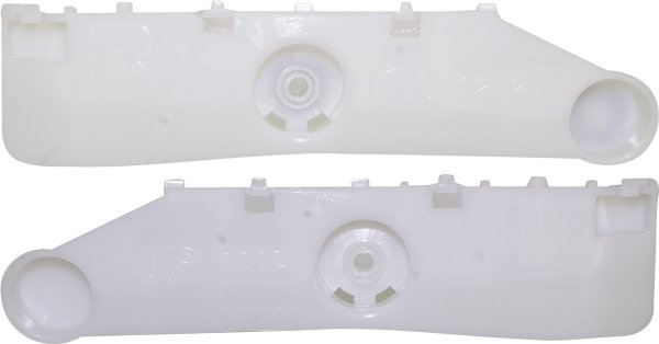 Inner Rear Bumper Bracket Pair/Set for Nissan Versa 2012-2019, Right (Passenger) and Left (Driver), Plastic Replacement