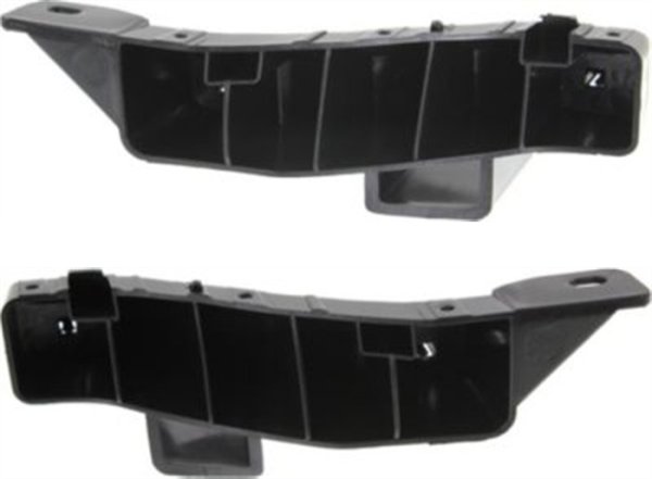 Pair/Set - Front Bumper Bracket for Chevrolet Torrent 2006-2009, Right (Passenger) and Left (Driver) Retainer, Replacement Set
