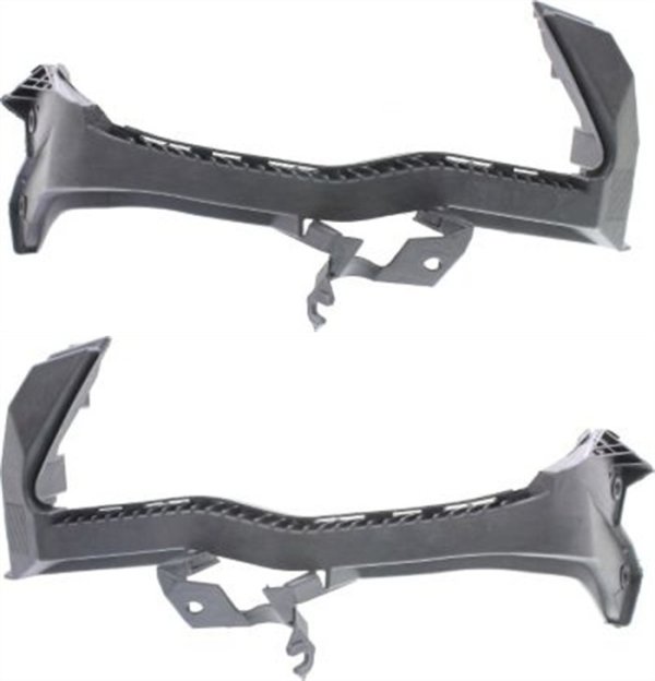 Front Bumper Bracket Pair/Set for Subaru Forester 2014-2018, Right (Passenger) and Left (Driver), Plastic Replacement