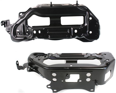 Radiator Support Pair/Set for Toyota Scion XD 2008-2014/Yaris 2009-2011 Right (Passenger) and Left (Driver) Replacement