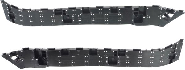 Pair/Set - Rear Bumper Bracket for Subaru Forester 2014-2018, Right (Passenger) and Left (Driver) Cover Side Bracket, Plastic Replacement Set
