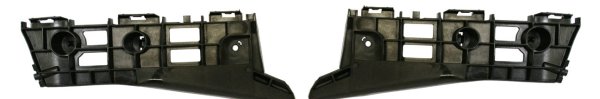 Front Bumper Bracket Pair/Set for Toyota Prius/Prius Plug-In 2010-2015, Includes Right (Passenger) and Left (Driver) Support, Replacement
