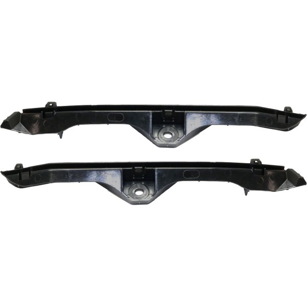 Front Bumper Support Pair/Set for Toyota Sienna 2004-2010, Right (Passenger) and Left (Driver), Plastic Replacement