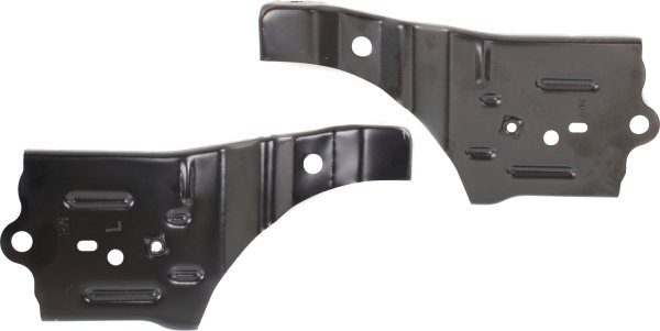 Radiator Support Bracket Pair/Set for 2006-2012 Toyota RAV4, Right (Passenger) and Left (Driver) Sides, Replacement