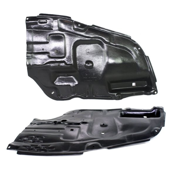 Engine Splash Shield Under Cover Pair/Set for Toyota Avalon 2005-2010, Right (Passenger) and Left (Driver), Replacement