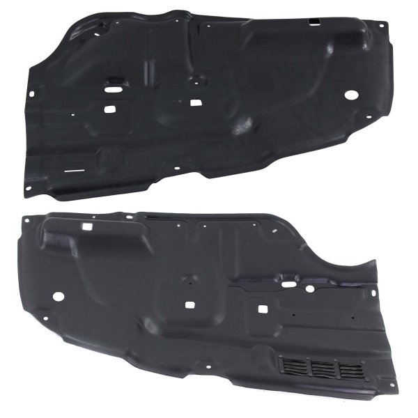 Engine Splash Shield Pair/Set for 2011-2012 Toyota Avalon, Right (Passenger) and Left (Driver) Under Cover, Replacement