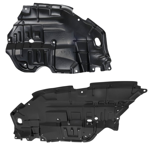 Engine Splash Shield Pair/Set for Toyota Camry 2012-2014, Under Cover, Right (Passenger) and Left (Driver) - Replacement