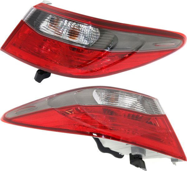 Tail Light Assembly Pair/Set for 2015-2017 Toyota Camry Special Edition Model, Outer, Right (Passenger) and Left (Driver) Replacement