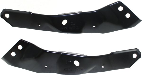 Front Bumper Bracket Pair/Set for Volkswagen Jetta 2010-2013, Right (Passenger) and Left (Driver) Replacement
