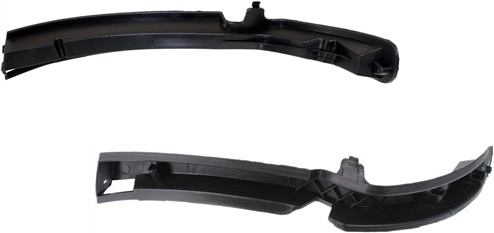 Pair/Set - Front Bumper Bracket Right (Passenger) and Left (Driver) Bumper Guide Lower for 2006-2010 Volkswagen Passat, Replacement Set