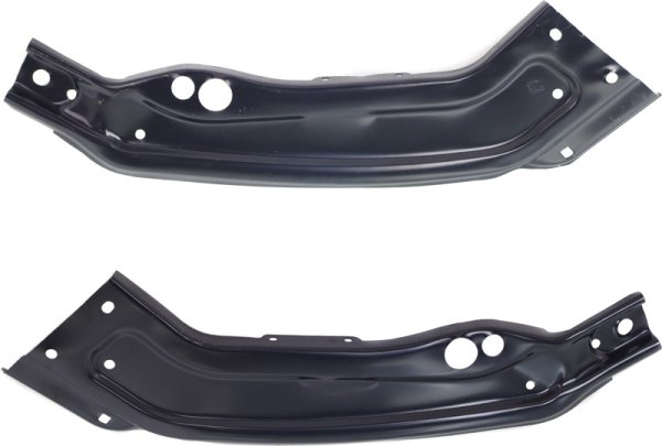 Radiator Side Support Pair/Set for 2016-2019 Volkswagen Passat, Includes Right (Passenger) and Left (Driver) Support, Replacement