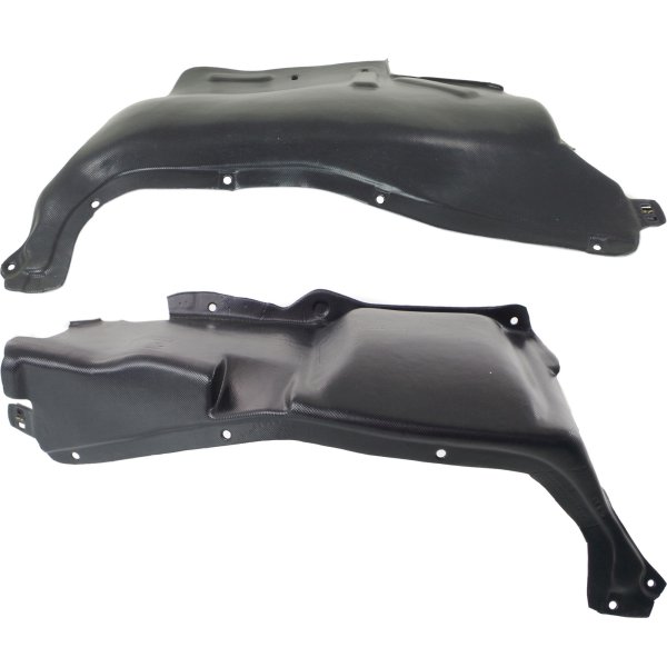 Engine Splash Shield Pair/Set for Volkswagen Beetle 2006-2010, Right (Passenger) and Left (Driver) Under Cover, Replacement