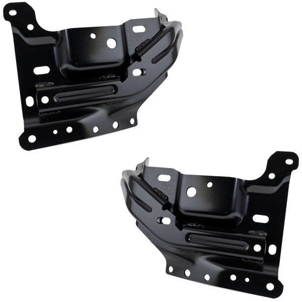 Front Bumper Bracket Pair/Set for 2021-2022 Ford F-150, Includes Right (Passenger) and Left (Driver) brackets, Replacement