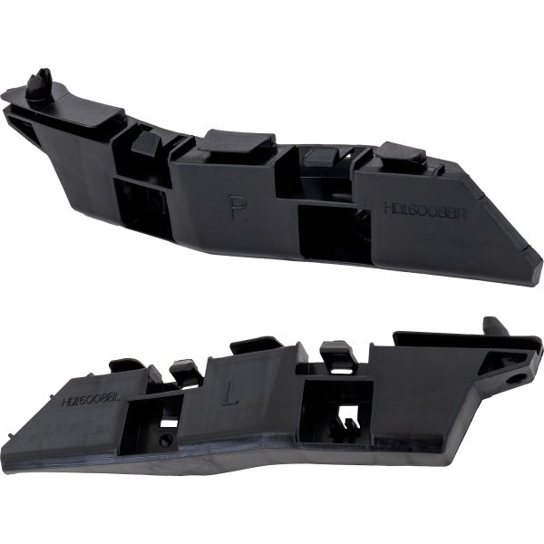 Front Bumper Retainer Pair/Set for 2014-2015 Honda Civic, Right (Passenger) and Left (Driver) Replacement