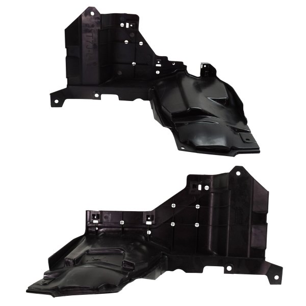 Engine Splash Shield Set for 2016-2022 Honda HR-V, Replacement Auto Part