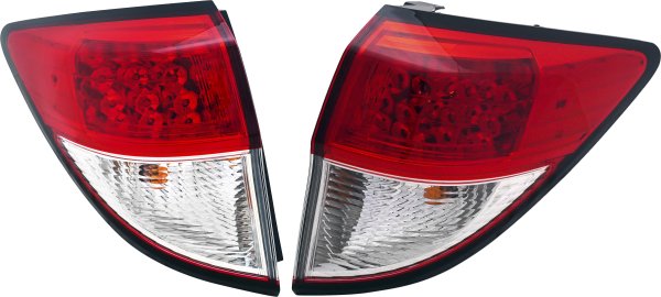 Pair/Set - Tail Light Assembly for Honda HR-V 2019-2022, Outer Right (Passenger) and Left (Driver), Replacement Set