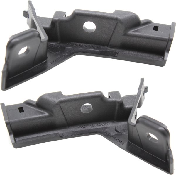Front Bumper Bracket Pair/Set for KIA Sorento 2016-2020, Right (Passenger) and Left (Driver), Plastic, Replacement