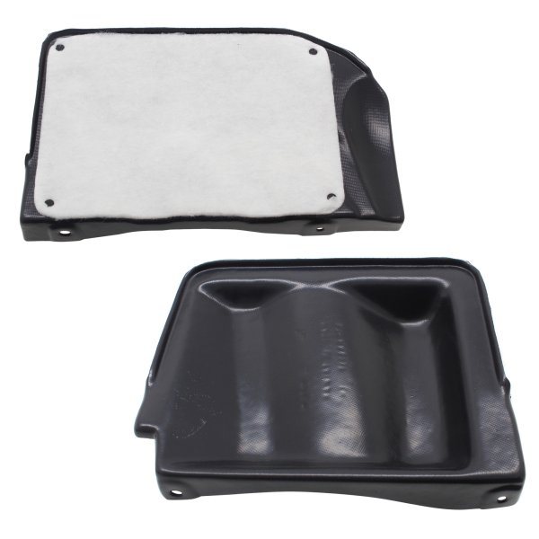 Engine Splash Shield Pair/Set for KIA Soul 2014-2018, Includes Right (Passenger) and Left (Driver) Side Cover, Vacuum Form, Replacement