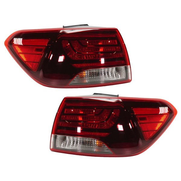 Tail Light Assembly Pair/Set for 2019-2020 Sorento, Outer Halogen Assembly, Right (Passenger) and Left (Driver) Replacement