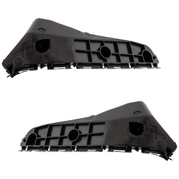 Front Bumper Bracket Pair/Set for Lexus GX 460 2014-2021, Right (Passenger) and Left (Driver), Plastic Replacement