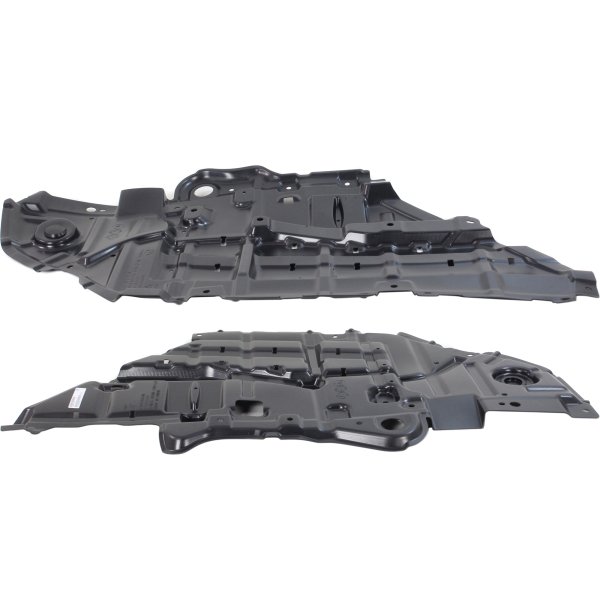 Engine Splash Shield Pair/Set for 2016-2017 Lexus RX350 / RX450H, Right (Passenger) and Left (Driver) Replacement