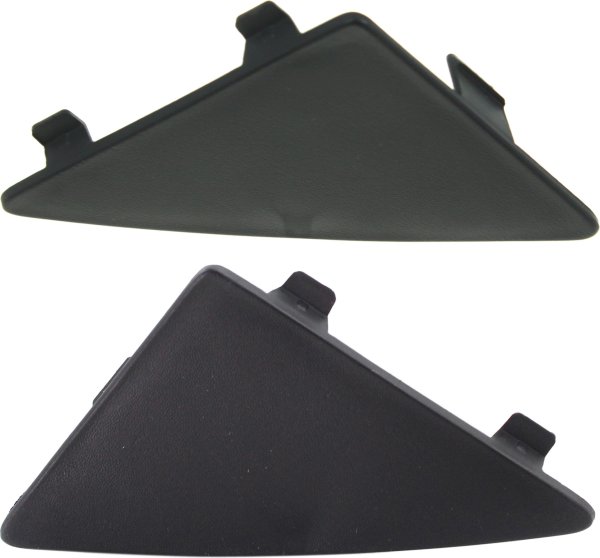 Front Bumper Filler Pair/Set for Mazda Mazda 3 (2014-2017), Right (Passenger) and Left (Driver) Side Access Hole Cover, Compatible with Hatchback/Sedan, Replacement Set 