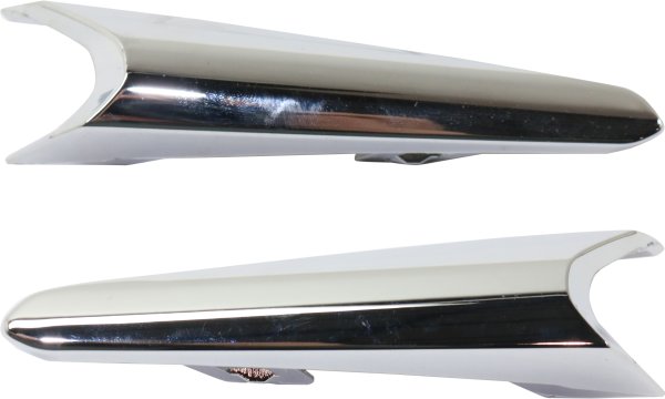 Front Fog Light Molding Pair/Set for Mazda 3 2017-2018, Right (Passenger) and Left (Driver), Chrome, Japan Built Vehicle Replacement
