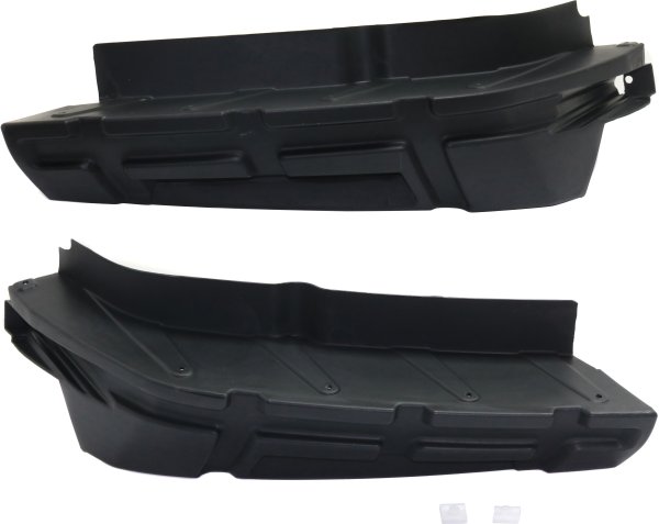 Front Bumper Bracket Pair/Set for Nissan Titan 2017-2019, Right (Passenger) and Left (Driver) Outer Side Cover Replacement
