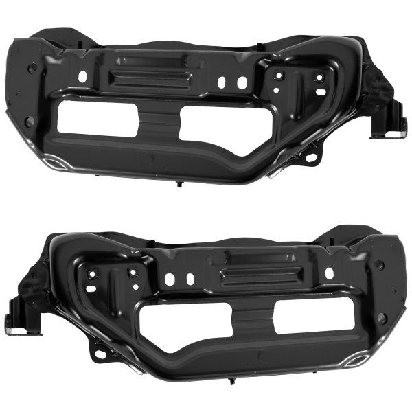Pair/Set - Radiator Support Assembly for Toyota Yaris Hatchback 2014-2019, Right (Passenger) and Left (Driver) Side Panel, Steel, France Built Vehicle, Replacement