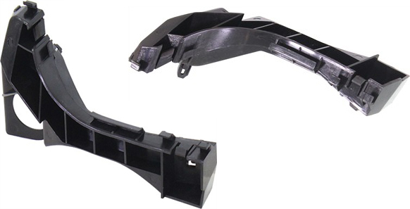 Front Bumper Bracket Pair/Set for Toyota Matrix 2003-2008, Right (Passenger) and Left (Driver) Side Support Replacement