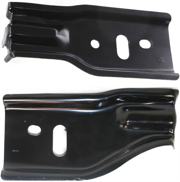 Front Bumper Bracket Pair/Set for Toyota Corolla 2003-2008, Right (Passenger) and Left (Driver) Reinforcement Bracket, Replacement