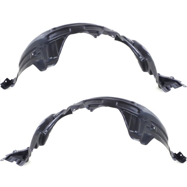 Front Fender Liner Pair/Set for Toyota Echo 2000-2005 Right (Passenger) and Left (Driver) Replacement