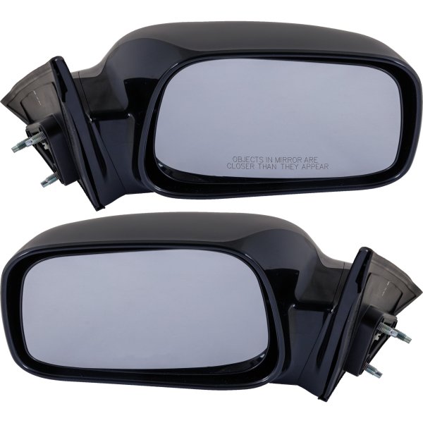 Mirror Pair/Set for 2002-2006 Toyota Camry, Right (Passenger) and Left (Driver), Power, Non-Folding, Non-Heated, Paintable, Without Auto Dimming, Blind Spot Detection, Signal Light, Memory - Replacement