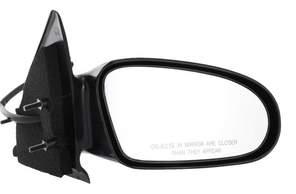 Power Right (Passenger) Mirror for Saturn S-Series 1996-2002, Non-Folding, Non-Heated, Paintable, Sedan/Wagon, Replacement - Fits S-Series Models: SC1, SC2, SL, SL1, SL2, SW1, SW2.