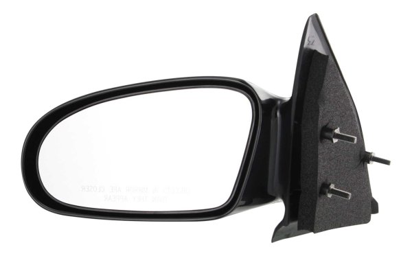 Manual Remote Mirror for Saturn S-Series 1996-2002, Left (Driver), Non-Folding, Non-Heated, Paintable, Sedan/Wagon, Replacement