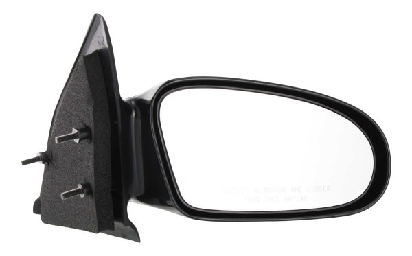 Manual Adjust Right (Passenger) Mirror for Saturn S-Series 1996-2002, Non-Folding, Non-Heated, Paintable, Sedan/Wagon, Replacement