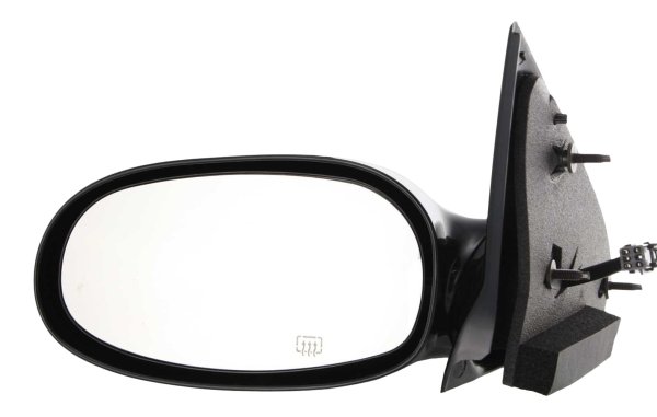 Power Mirror for Saturn L-Series 2000-2005, Left (Driver), Non-Folding, Heated, Paintable, Replacement