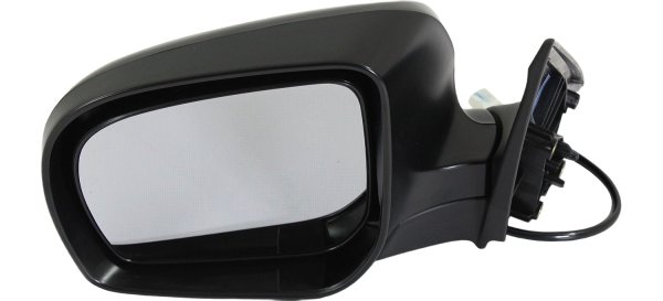 Power Mirror for Subaru Forester 2009-2010, Left (Driver), Manual Folding, Non-Heated, Paintable, without Signal Light, Replacement