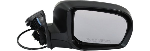 Power Mirror for Subaru Forester 2009-2010, Right (Passenger), Manual Folding, Non-Heated, Paintable, without Signal Light, Replacement