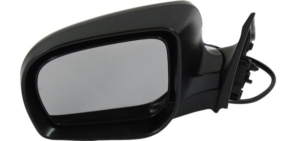 Power Mirror for 2009-2010 Subaru Forester, Left (Driver), Manual Folding, Heated, Paintable, without Signal Light, Replacement